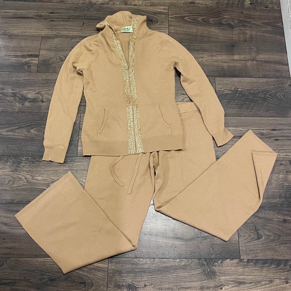 Juicy Couture Vintage Y2K Cashmere Lounge Set